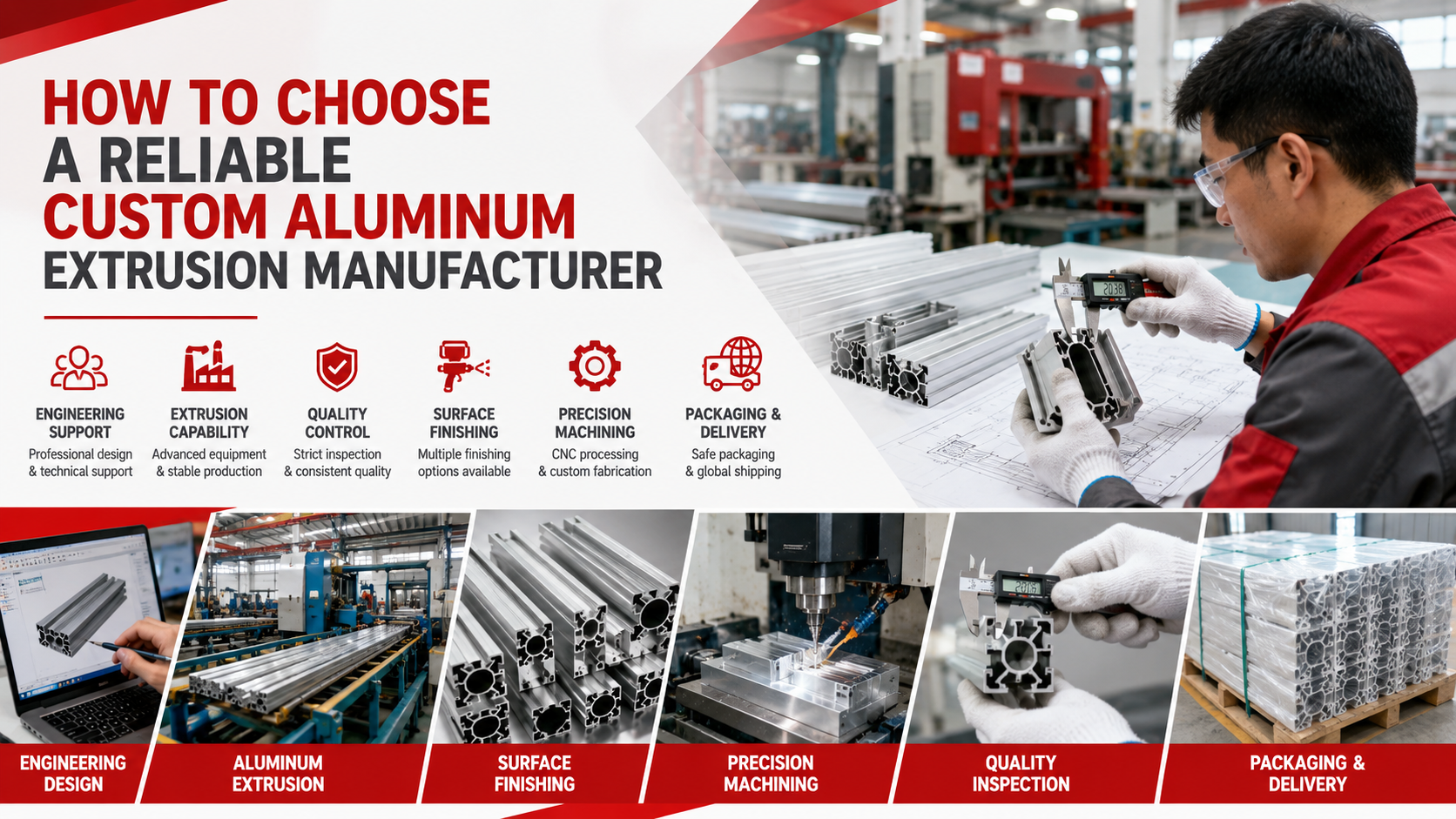 How to Choose a Reliable Custom Aluminum Extrusion Manufacturer