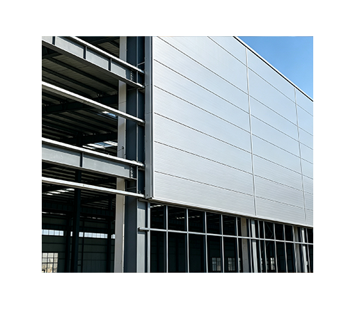 Industrial Aluminum Wall Panel Sealing