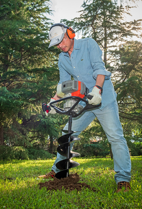 Earth augers