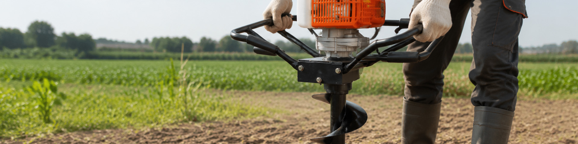 Earth augers