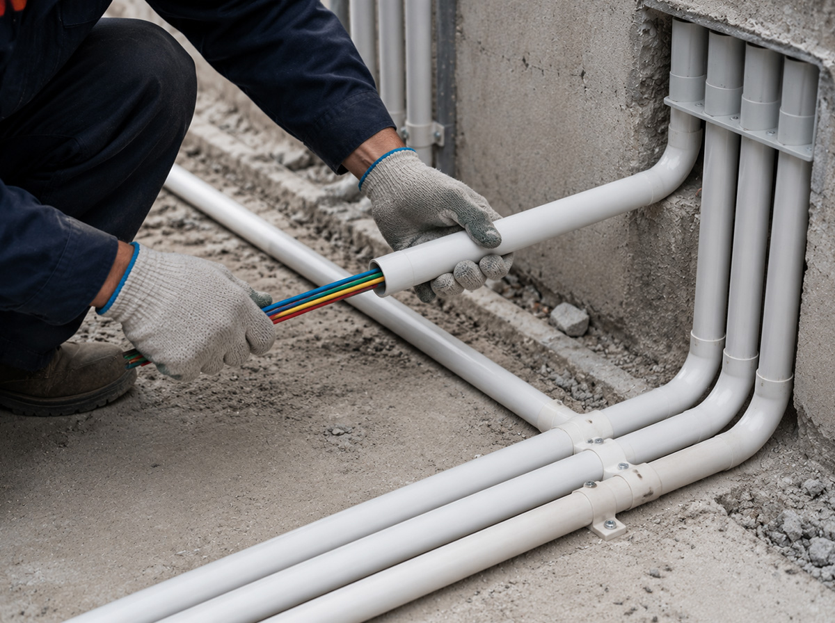 Extrusion of PVC Power Protection Hard Pipes