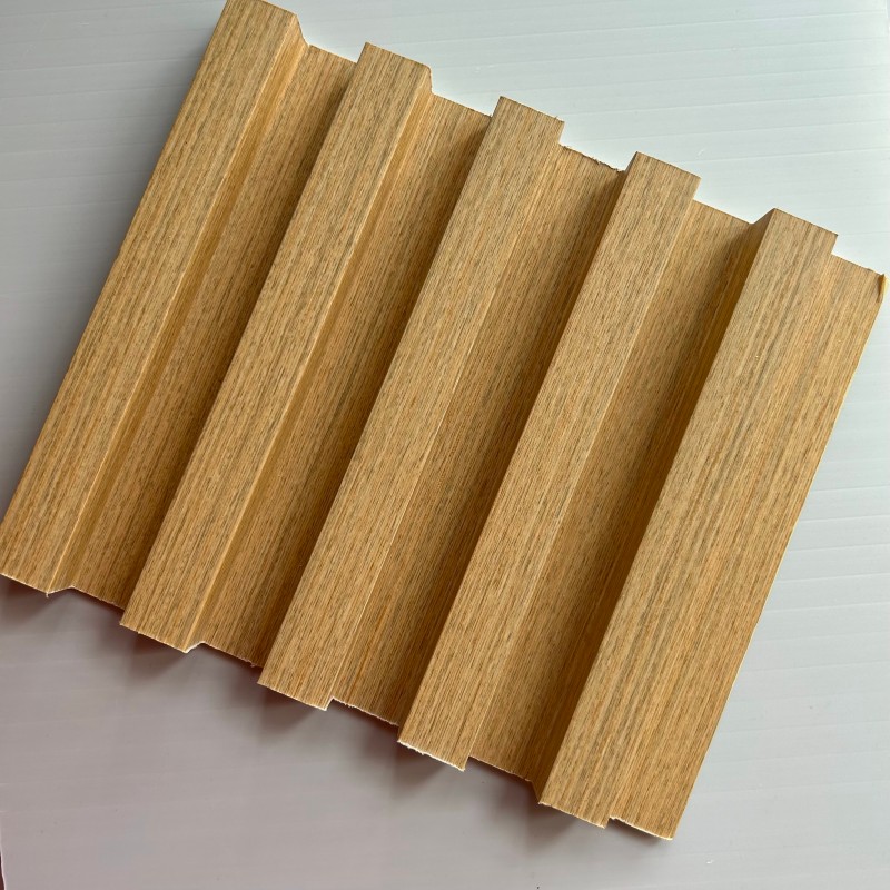 Wood Grain PVC WPC Wall Panels For Interior Decoration