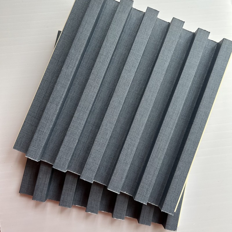 3D Fluted PVC Wall Panel WPC Panel