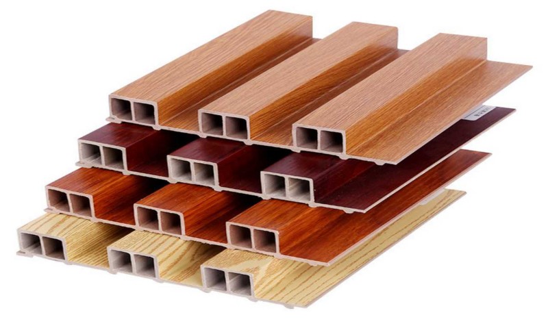 Wood Plastic Composite PVC Coating Cladding WPC Wall Panel