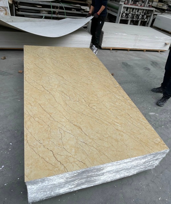 3D UV marble sheet for wall