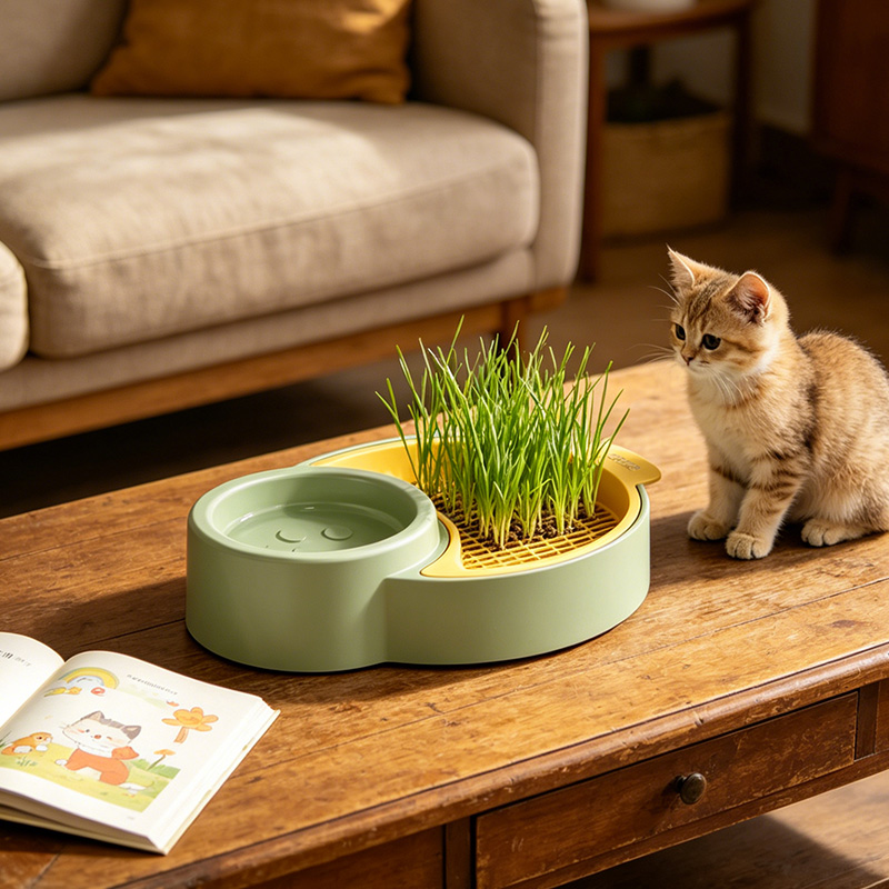 How to Clean and Maintain a Cat Grass Pot