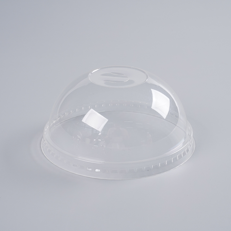 Transparent dome lid