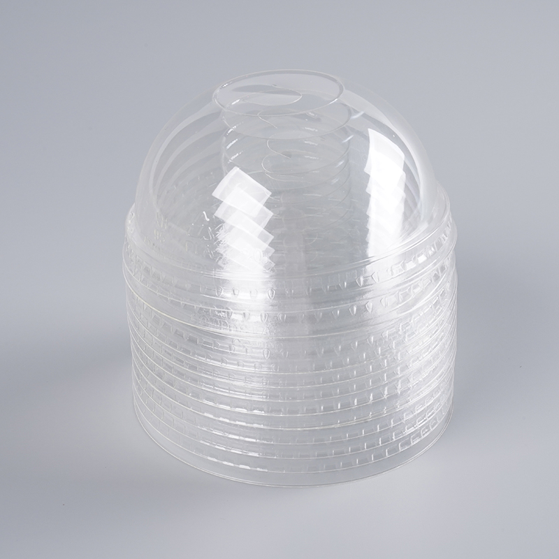 Transparent dome lid