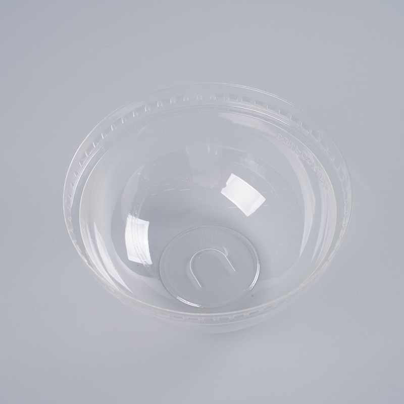 Transparent dome lid