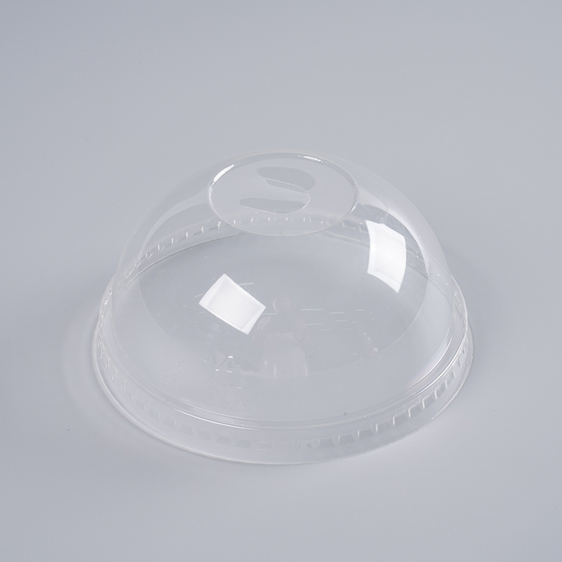 Transparent dome lid