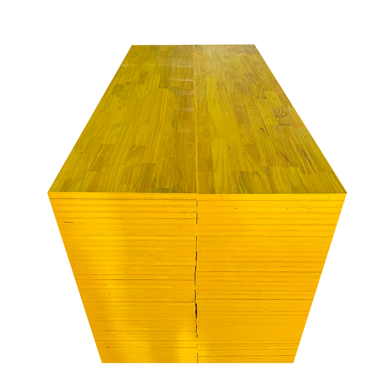 Yellow Construction Formwork Plywood View 2