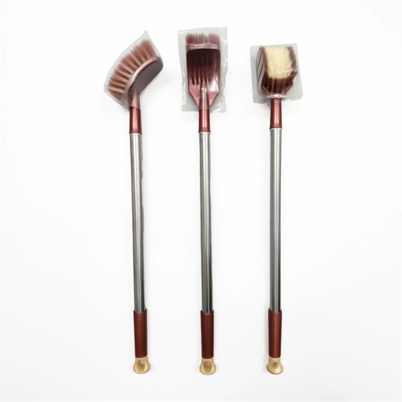 363 Steel Rod Square Bubble Shell Toilet Brush (1219)