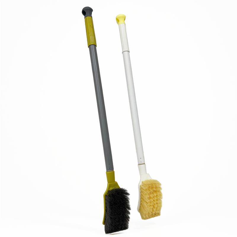 164 plastic steel square head toilet brush