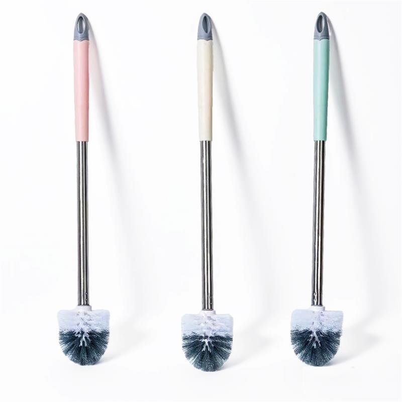 366 steel pole extended circular toilet brush (0227)