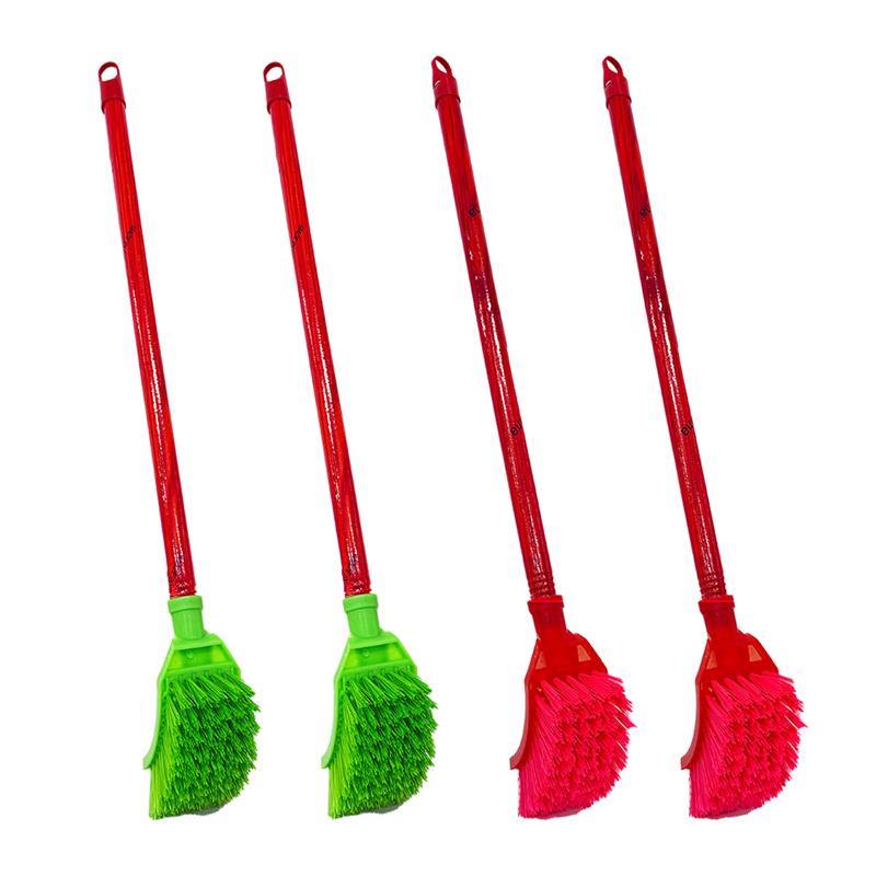 1208 wooden pole square head toilet brush