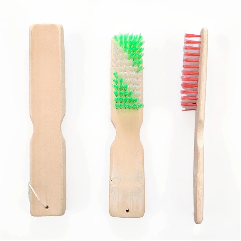 153 vintage bamboo board brush