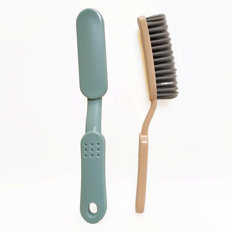 206 curved handle shoe brush