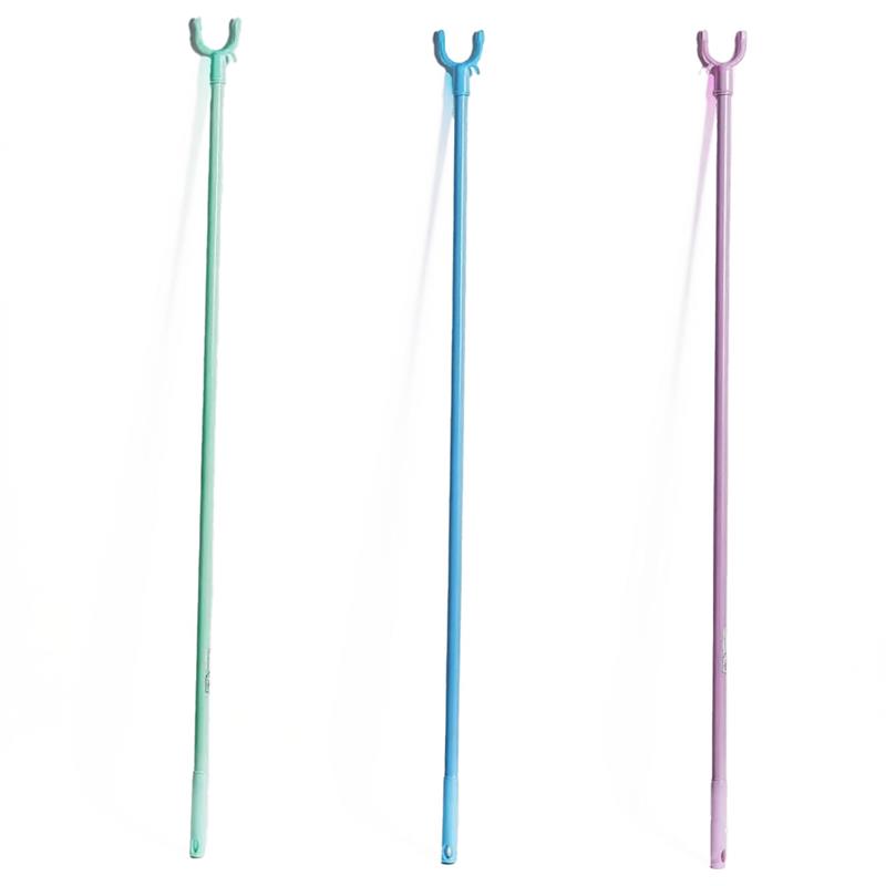 013 straight pole plastic steel clothing fork