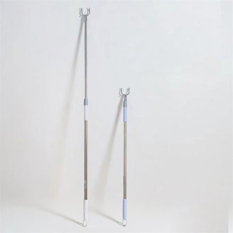 134 stainless steel telescopic clothes fork (alloy head)