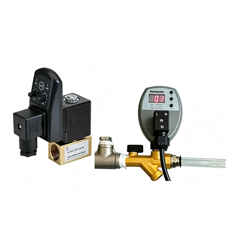 Electronic Timer-Controlled Drain