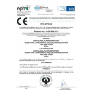 Certification