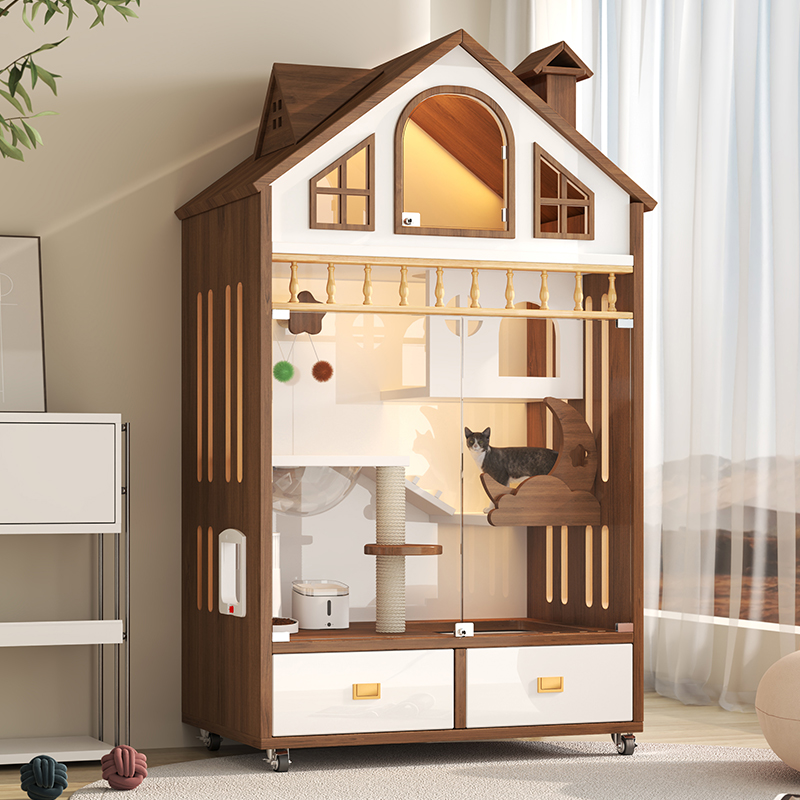 How should you choose a cat villa?