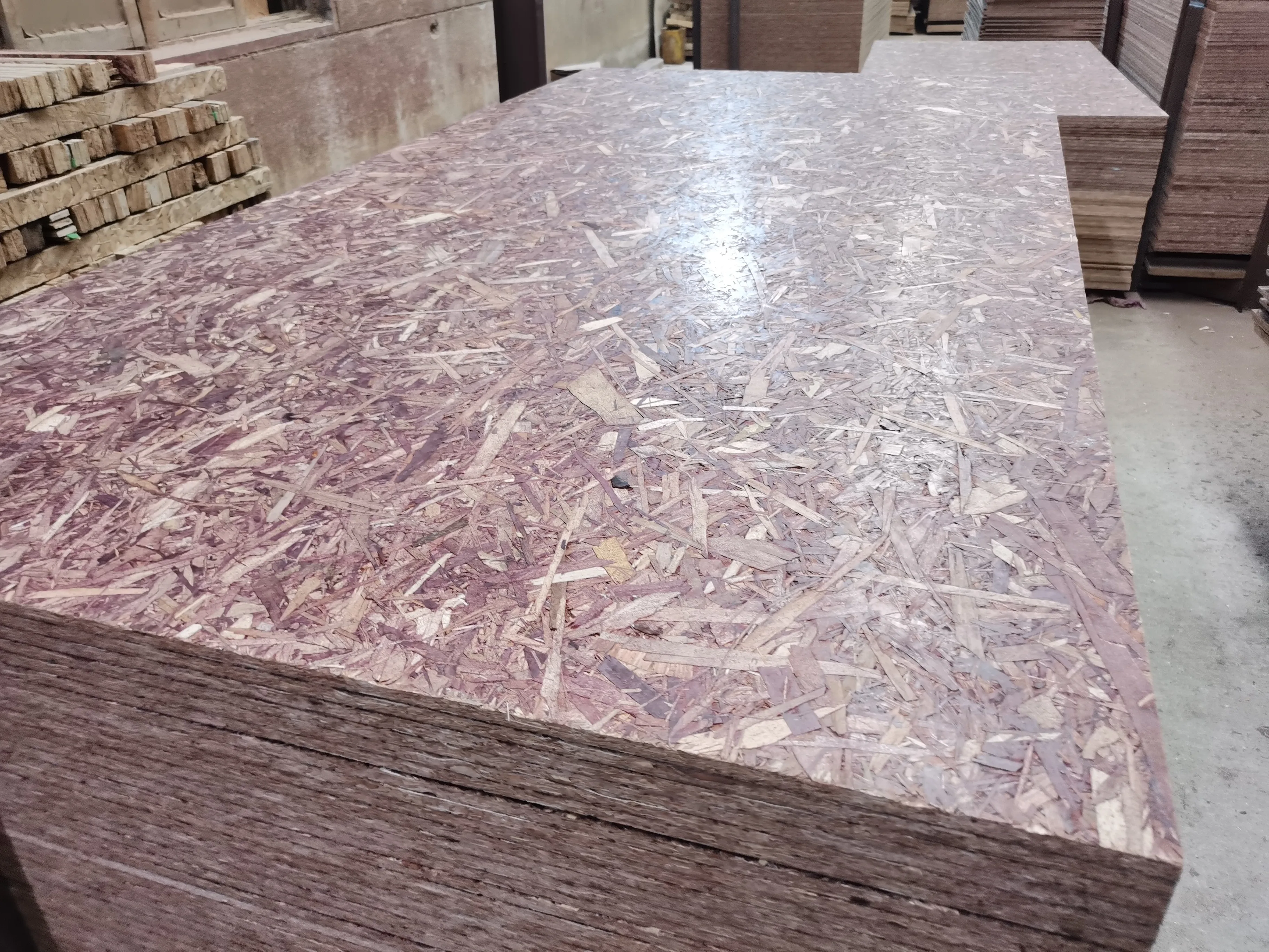 Waterproof OSB3 Oriented Strand Board Used for Construction