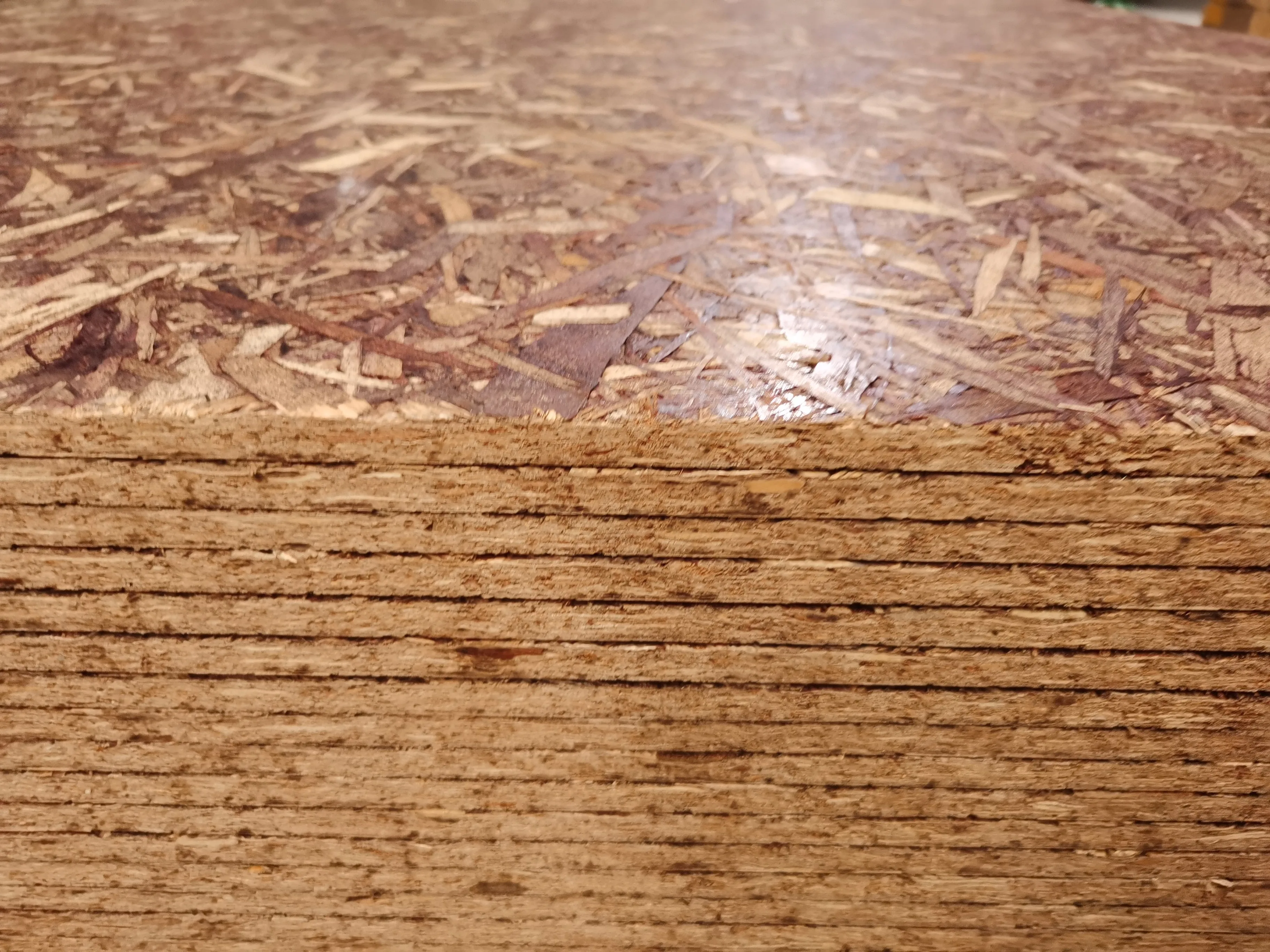 Waterproof OSB3 Oriented Strand Board Used for Construction