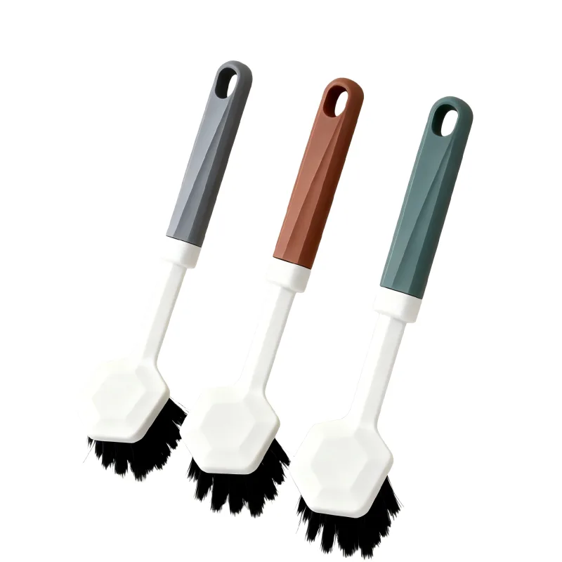 219 diamond shaped pot brush (gray wire)
