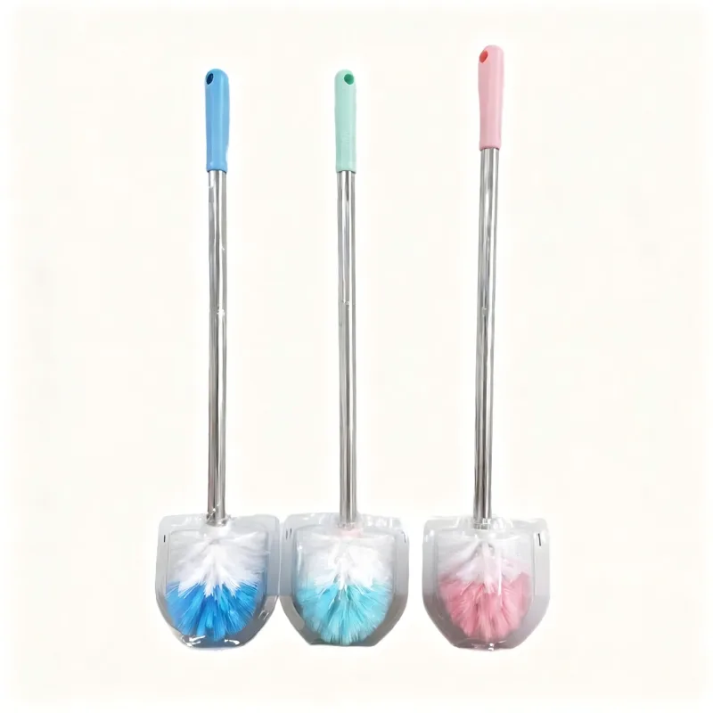 362 steel pole bubble shell round toilet brush