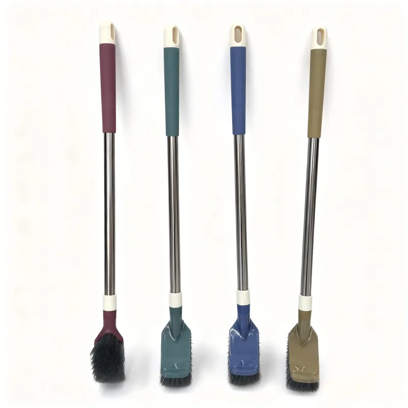 372 premium bubble shell square toilet brush