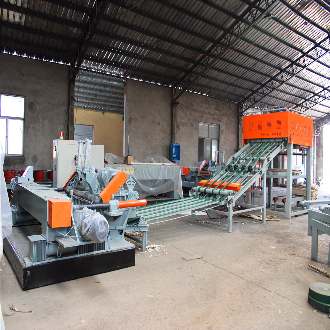 plywood production line