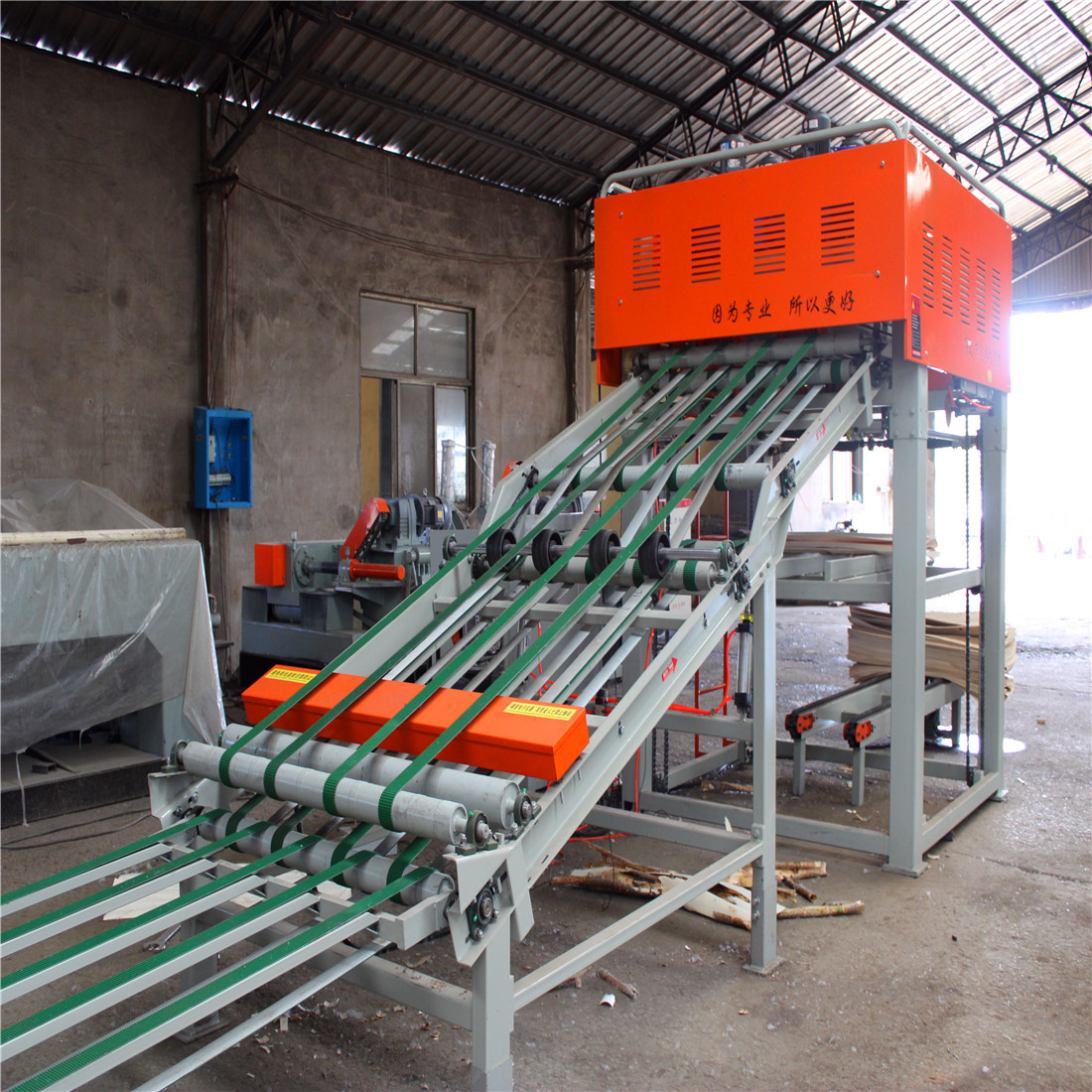 plywood production line