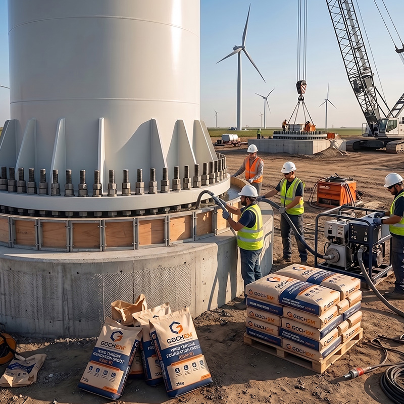 Wind Turbine Foundation Grouting Solution (CGM‑W)