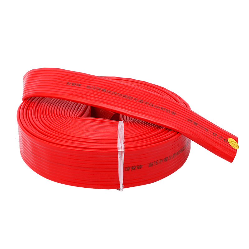 Double‑Sided Coated PVC Irrigation Layflat Hose