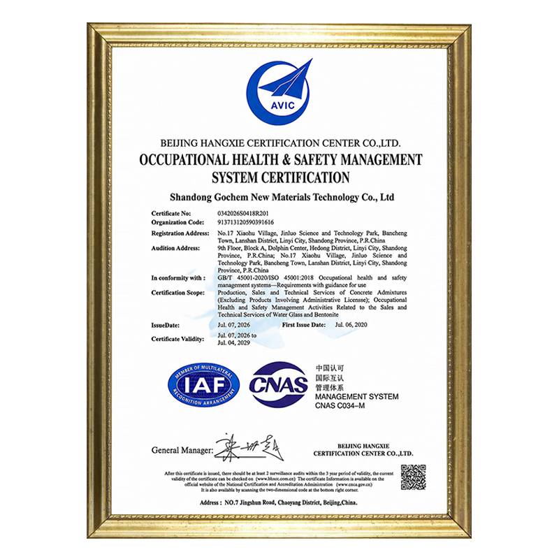 Occupational Health and Safety Management System Certification