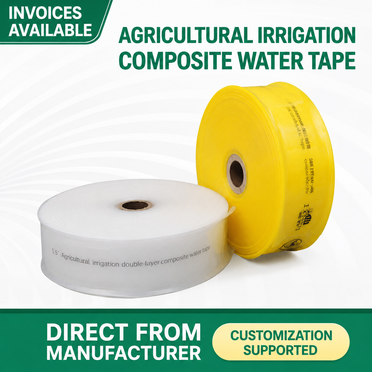 Agricultural Irrigation Composite Layflat Hose