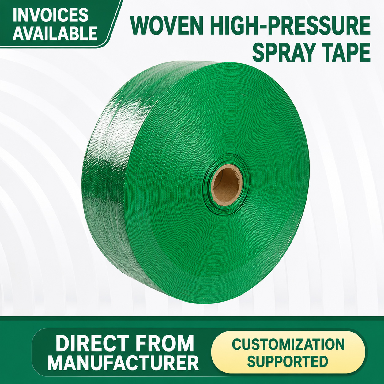 Woven High‑Pressure Spray Tape