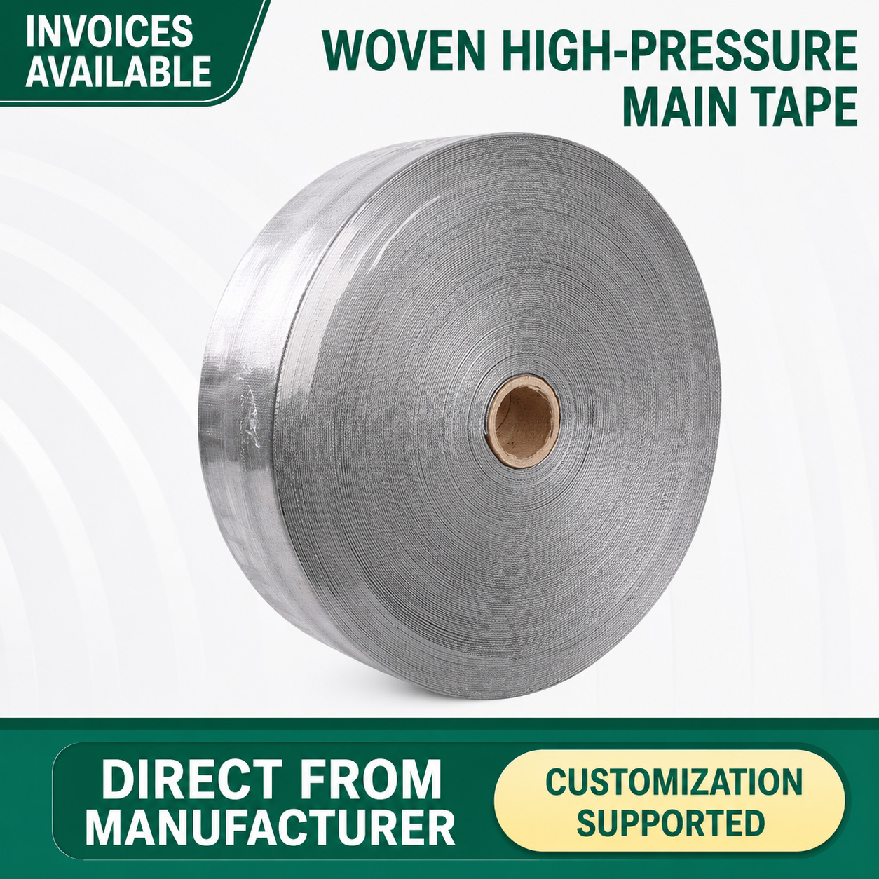Woven High‑Pressure Main Layflat Hose
