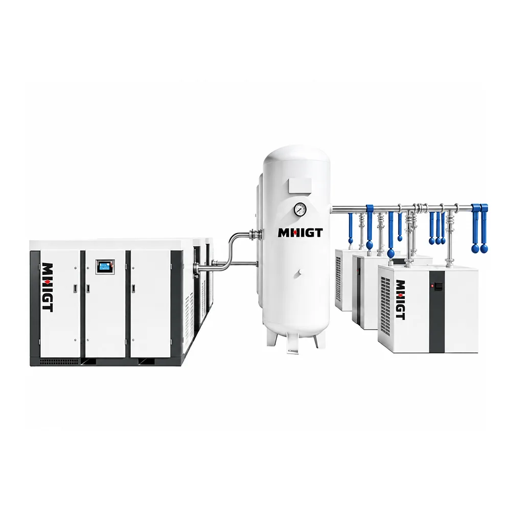 Variable frequency screw air compressor