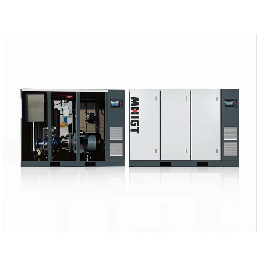 Low-pressure screw air compressor