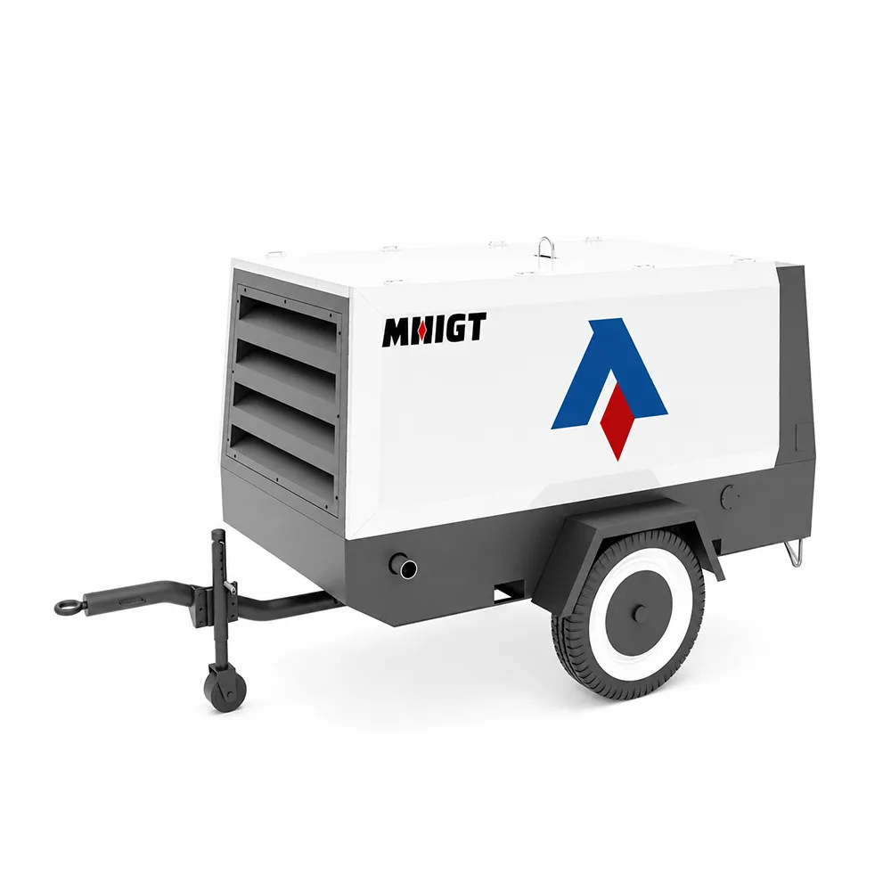 Mobile air compressor