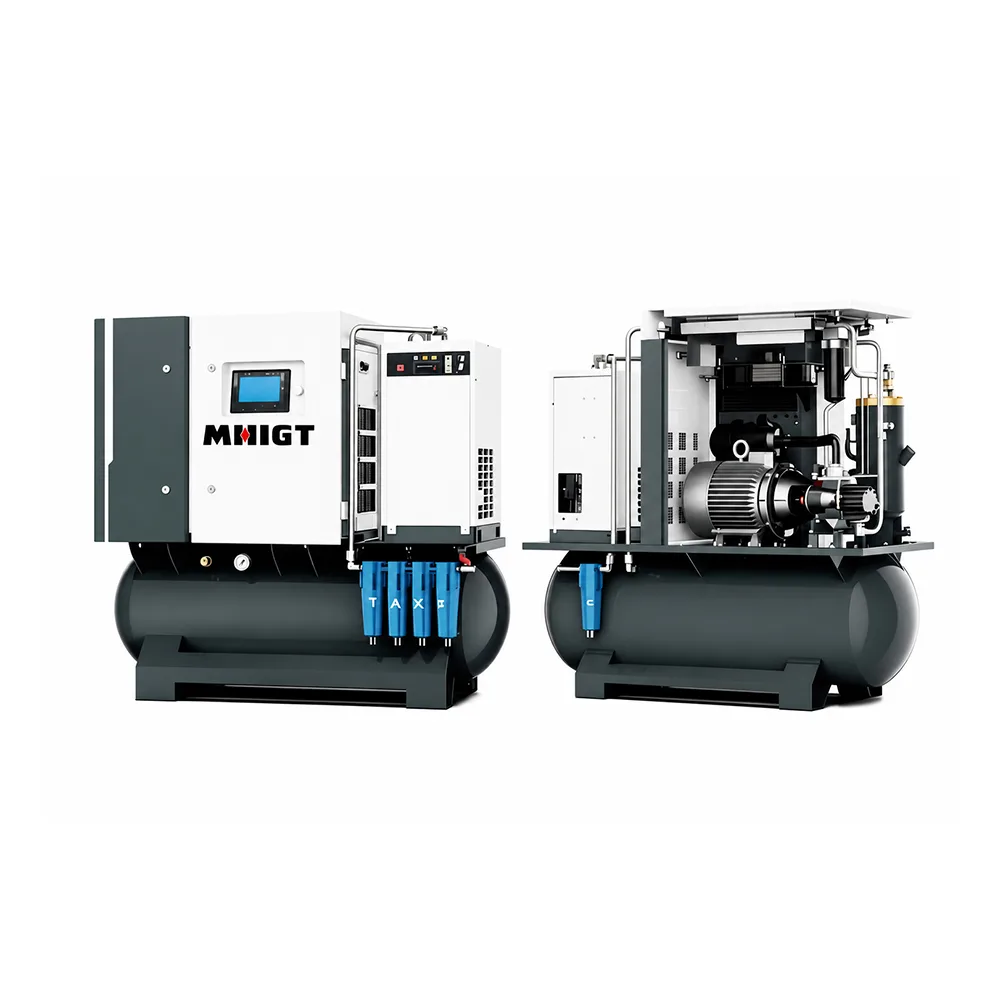 Four-in-one air compressor