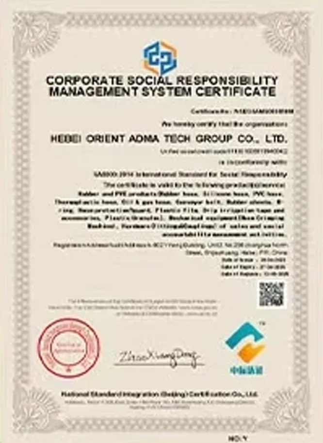 Certification