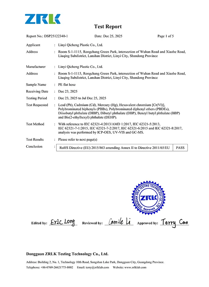 Certification
