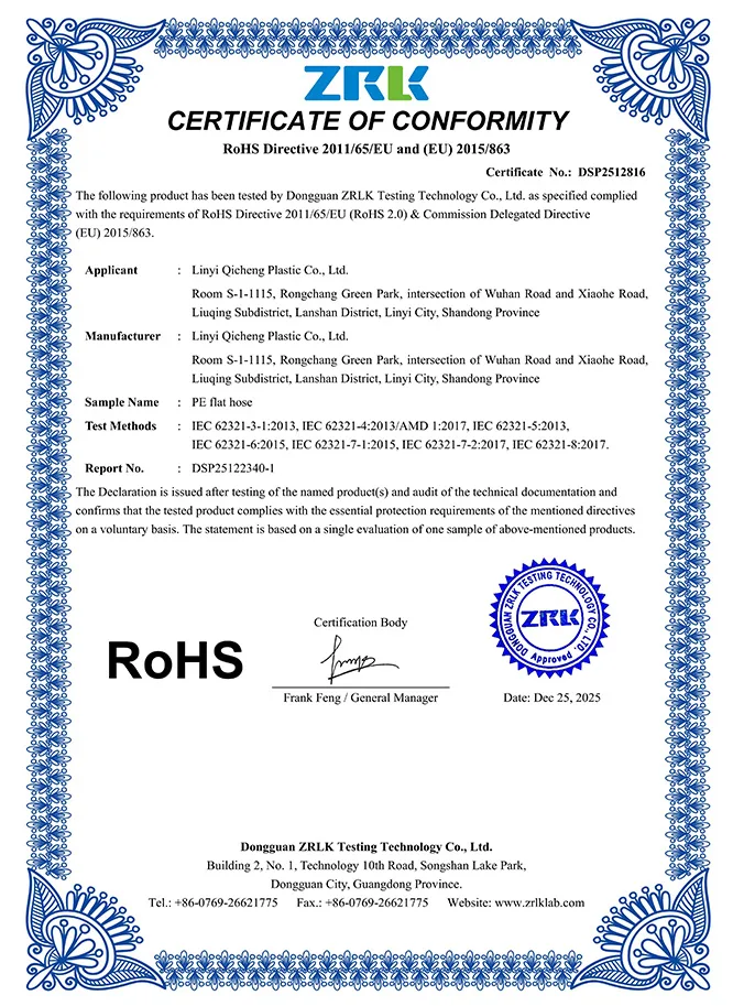 Certification