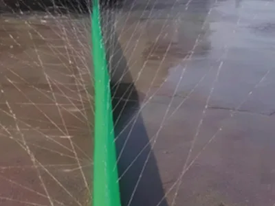 Water supply for greenhouse vegetable cultivation