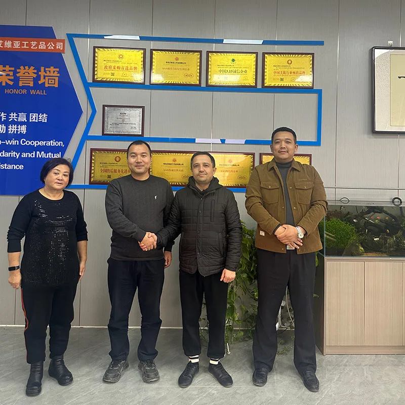 Russian Customer Visiting The Factory