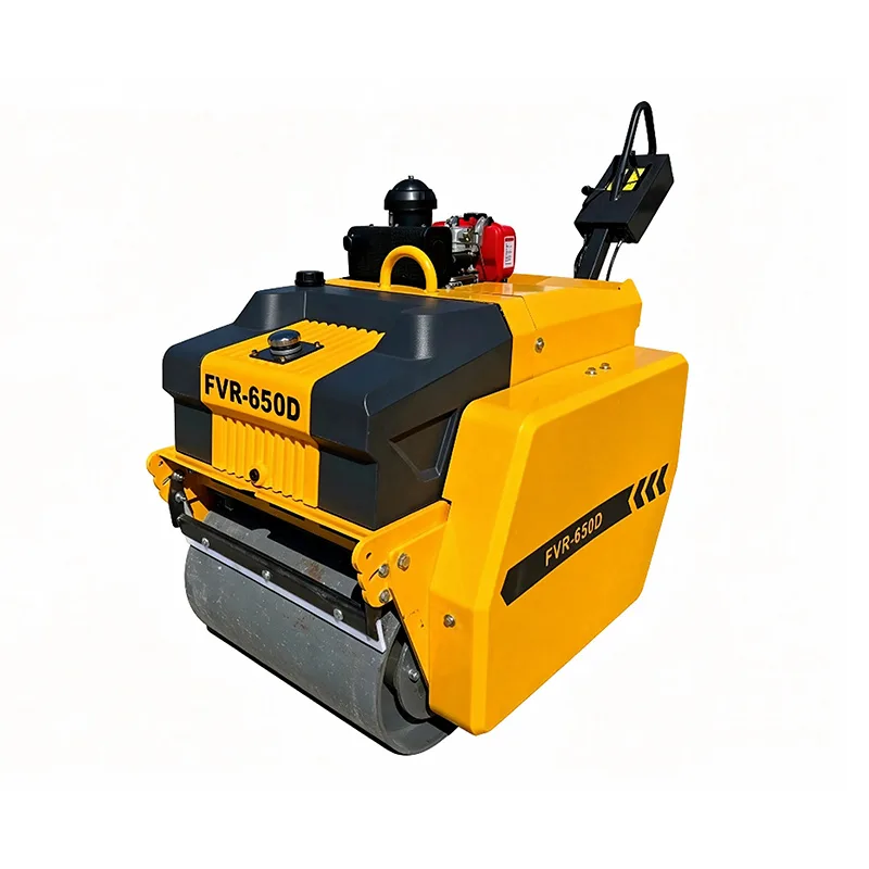 650D Hand-held Double Drum Road Roller
