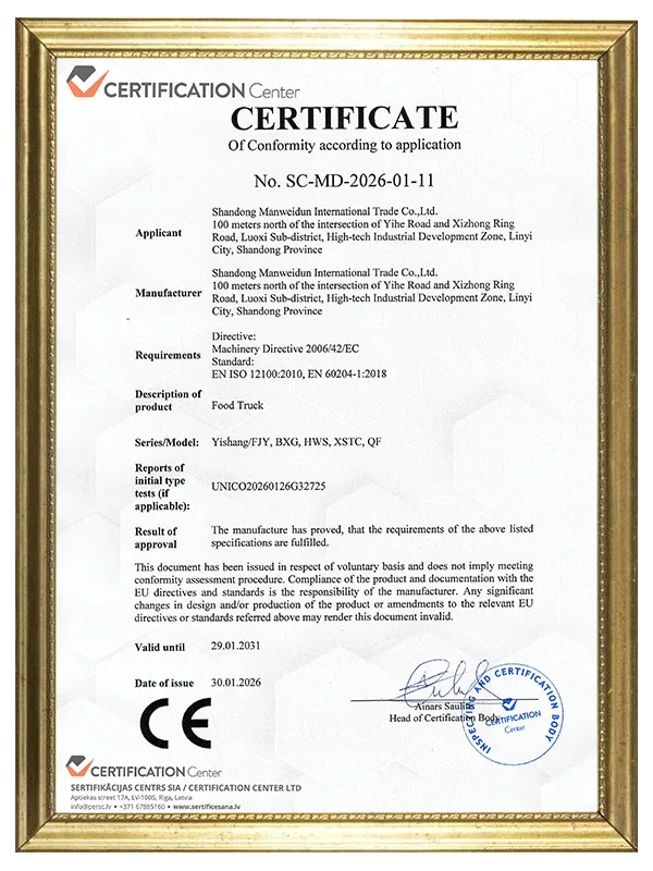 CE Certificate